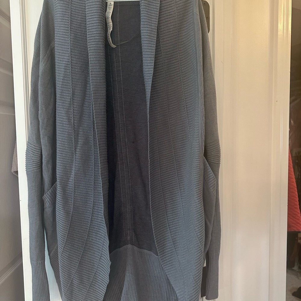 lululemon athletica Gray Women's Cardigan Sweater